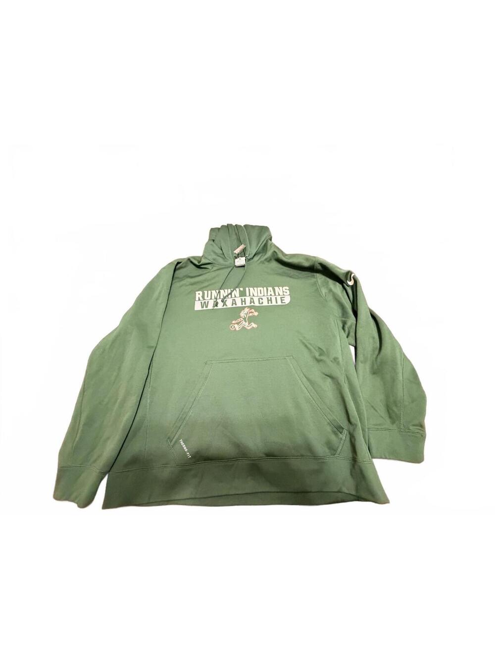 Green Running Indians Waxahachie Hooded Sweatshirt